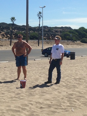 day at the beach